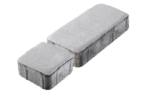 Тротуарная плитка Арбет Проспект "Белый" 40мм