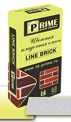 Цветная кладочная смесь Prime Line Brick "Klinker" Белая 25 кг