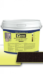 Цветная декоративная затирка Prime Grout "Шоколадная" 6 кг