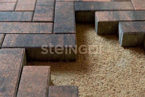 Тротуарная плитка Steingot Паркет "Тигр" 60мм