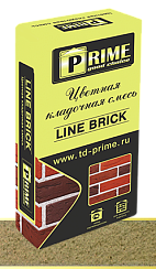 Цветная кладочная смесь Prime Line Brick "Klinker" Кремовая 25 кг