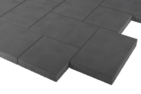 Тротуарная плитка Stellard Мозаика XL "Черный" 60мм