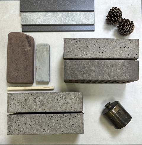 Кирпич керамический лицевой Красная гвардия "Gray Stone Light" Premium 1НФ/УС
