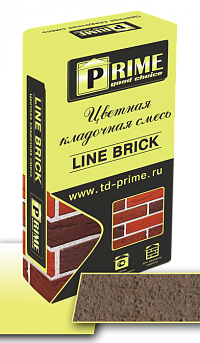 Цветная кладочная смесь Prime Line Brick "Klinker" Светло-коричневая 25 кг