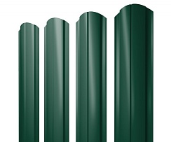 Штакетник Полукруглый Slim PE-Double прямой / фигурный