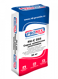 Шпатлевка цементная Promix FH-C 025, серая, 25 кг