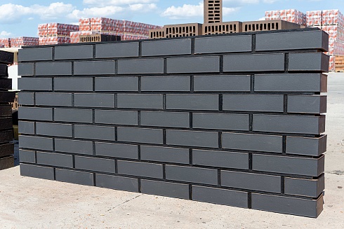 Кирпич керамический лицевой Красная гвардия "Black Matte" Premium 1НФ/УС