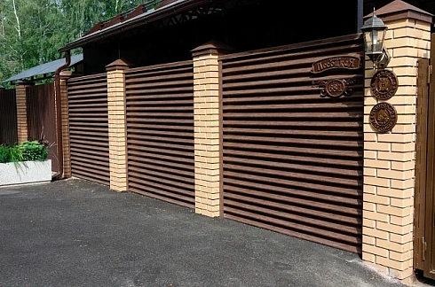 Забор жалюзи YardWall PE