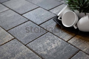 Тротуарная плитка Steingot Новый город "Штайн Блэк" 60мм