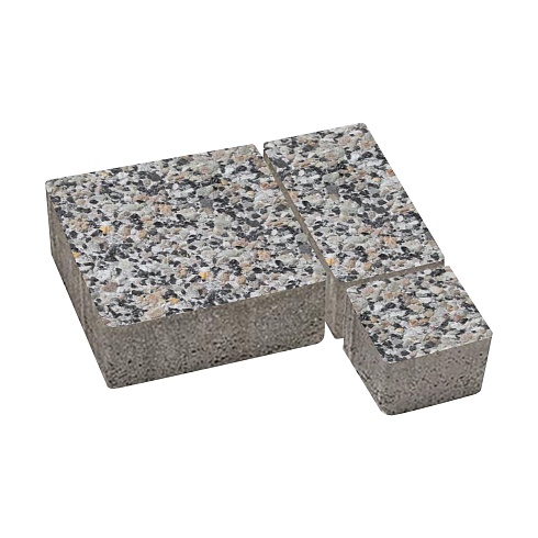 Тротуарная плитка Арбет Мозаика "Агат Stone Collection" 45мм