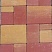 Тротуарная плитка Бавария ColorMix 45мм