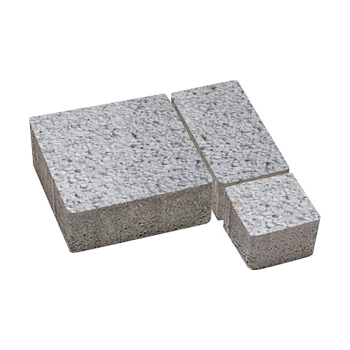 Тротуарная плитка Арбет Мозаика "Мрамор Stone Collection" 45мм