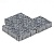 Тротуарная плитка Арбет Вилла "Гранит Stone Collection" 60мм