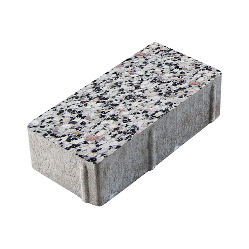 Тротуарная плитка Арбет Прямоугольник "Морион Stone Collection" 40мм