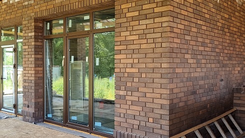 Кирпич клинкерный лицевой Kerma Premium klinker "Коричневый" Бархат 1НФ/УС