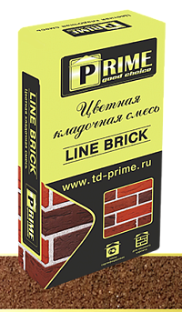 Цветная кладочная смесь Prime Line Brick "Klinker" Коричневая 25 кг