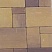 Тротуарная плитка Бавария ColorMix 45мм