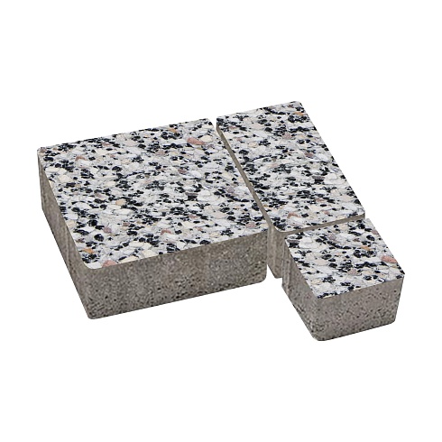 Тротуарная плитка Арбет Мозаика "Морион Stone Collection" 45мм
