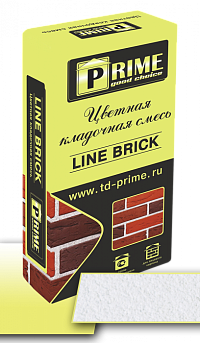 Цветная кладочная смесь Prime Line Brick "Klinker" Супер-белая 25 кг