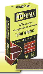 Цветная кладочная смесь Prime Line Brick "Wasser" Светло-коричневая 25 кг