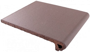 Ступень фронтальная CAÑADA GRES Natura 017 Brown 244x330 мм R11