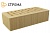 Кирпич керамический лицевой Строма "Слоновая кость" Бархат 1НФ/УС
