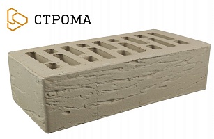 Кирпич керамический лицевой Строма "Латте" Рустик 1НФ/УС