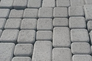 Тротуарная плитка Cтарый город "Серая" 60мм