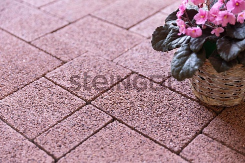 Тротуарная плитка Steingot Бавария "Rosa Sardo" 60мм