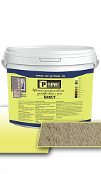 Цветная декоративная затирка Prime Grout "Бежевая" 6 кг