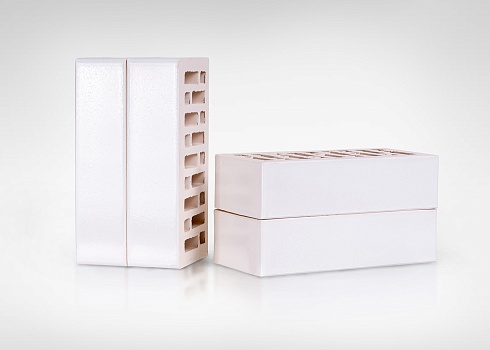 Кирпич керамический лицевой Красная гвардия "White" Premium 1НФ/УС