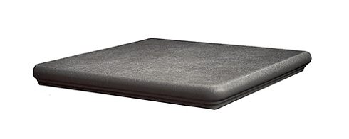 Ступень угловая Interbau Alpen 058 Антрацит 310x310 мм R11/B