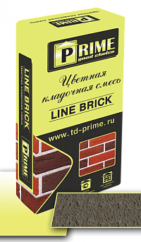 Цветная кладочная смесь Prime Line Brick "Wasser" Серая 25 кг