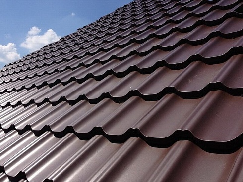 Модульная металлочерепица серия Kvinta Uno c 3D Rooftop Бархат