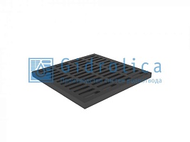 Решетка водоприемная Gidrolica Point РВ-40.40 - пластиковая