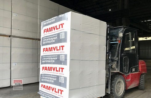 Газосиликатный блок FAMYLIT  600x400x288 D500
