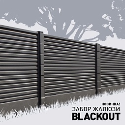 Забор Blackout