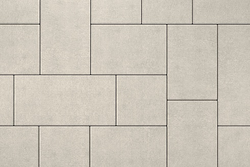 Тротуарная плитка Stellard Мозаика XL "Белый" 60мм