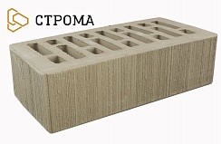 Кирпич керамический лицевой Строма "Латте" Бархат 1,4НФ/УС