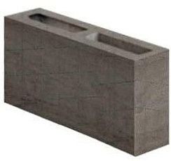 Камень Серый СКЦт2Л-100- 390х90х188 (гладкая фактура)