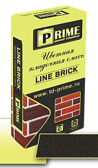 Цветная кладочная смесь Prime Line Brick "Klinker" Тёмно-серая 25 кг