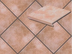 Клинкерная ступень флорентинер Stroeher Cavar Е 542 passione