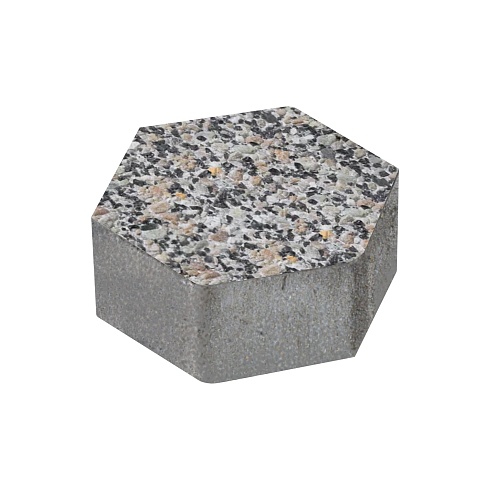 Тротуарная плитка Арбет Сота "Агат Stone Collection" 65мм